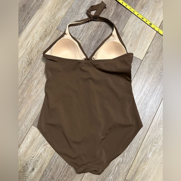 🛍️ islander  Brown one piece swimsuit. Excellent condition. - Picture 3 of 6